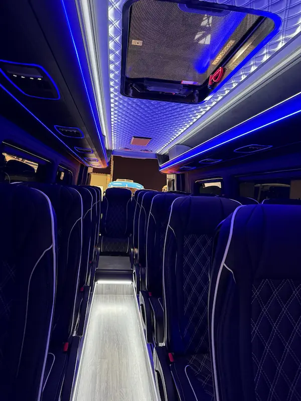 Private transfer fleet in Ibiza for airport and group transfers